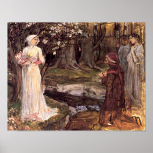 Dante and Beatrice Poster