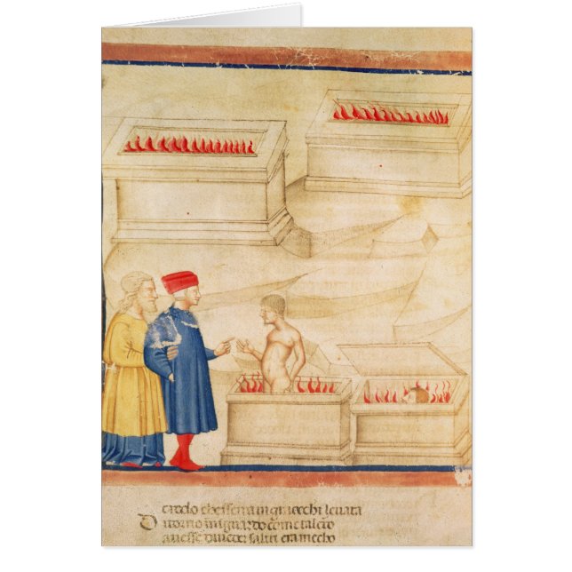 Dante and Virgil  discover Count Ugolino (Front)