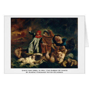 Dante And Virgil In Hell (The Barque Of Dante)