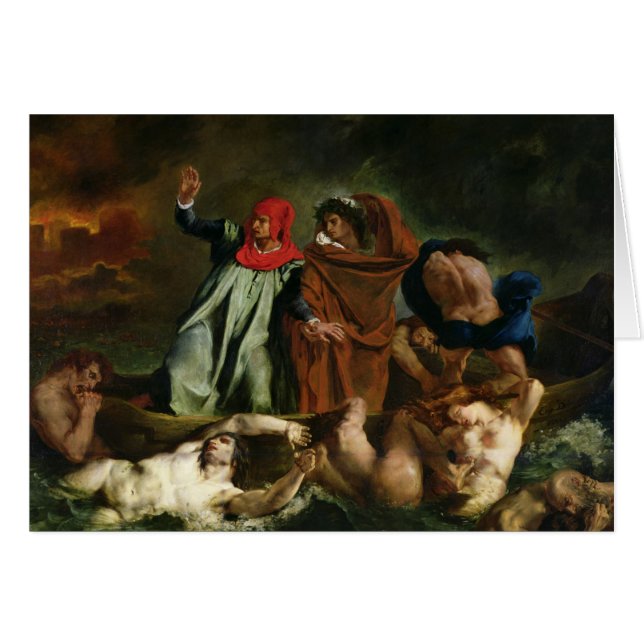 Dante  and Virgil  in the Underworld, 1822 (Front Horizontal)