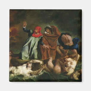 Dante and Virgil in the Underworld, 1822 Magnet