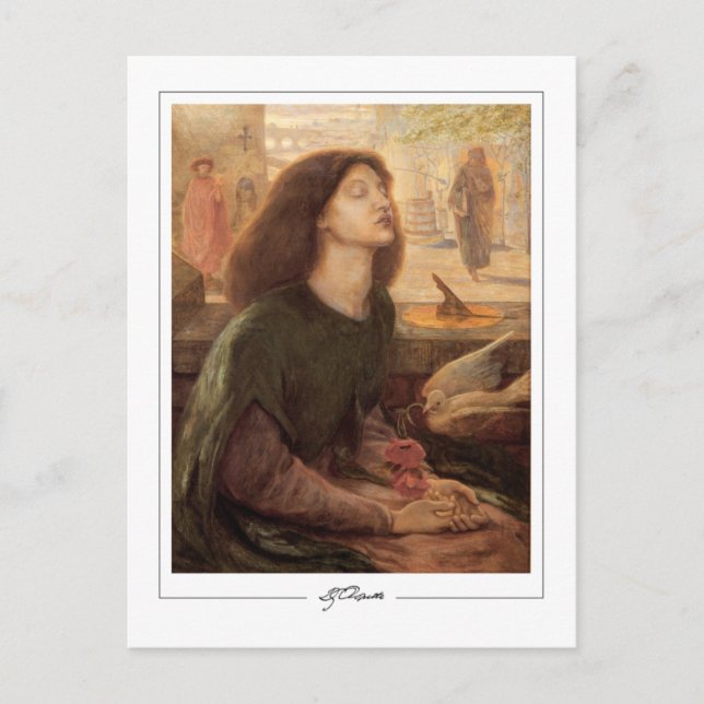 Dante Gabriel Rossetti #42 - Carte postale Art (Devant)