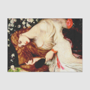 Dante Gabriel Rossetti   Lady Lilith Tissue Paper