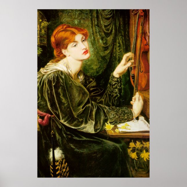 Dante Gabriel Rossetti Poster (Front)