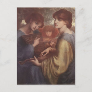 Dante Gabriel Rossetti: The Bower Meadow Postcard
