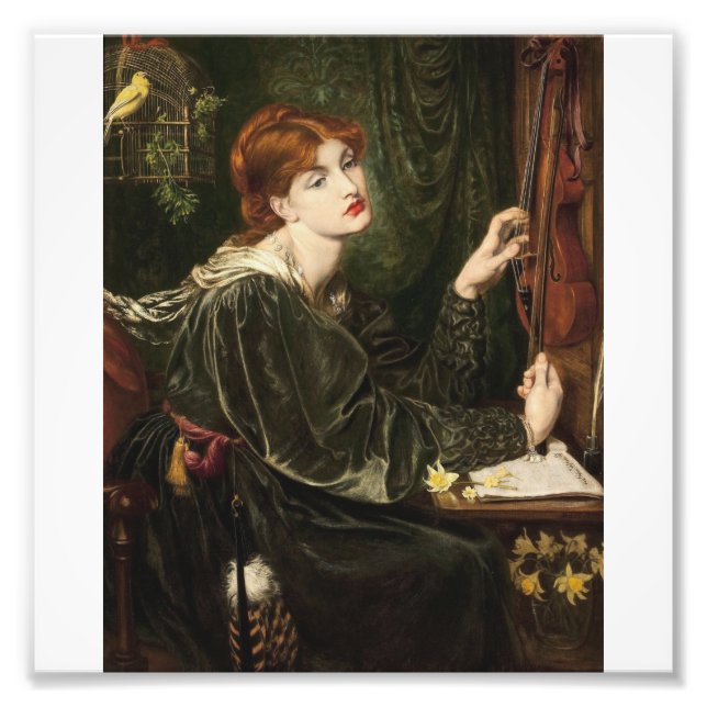 Dante Gabriel Rossetti - Veronica Veronese Photo Print (Front)