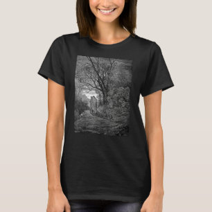 Dante Meets Virgil by Gustave Dore T-Shirt