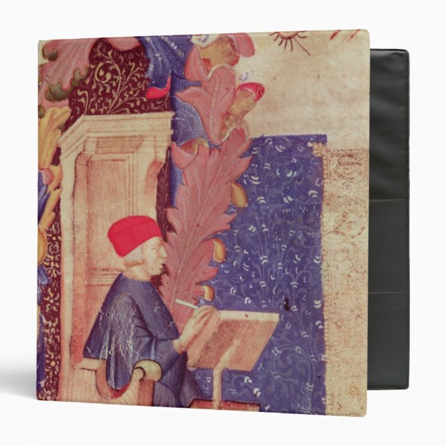 Dante writing 'The Divine Comedy' Binder (Front/Inside)