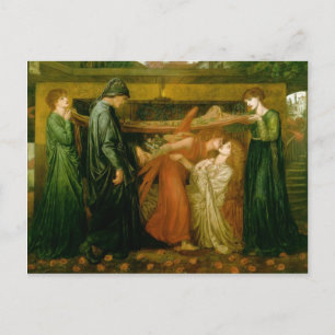 Dante's Dream by Dante Gabriel Rossetti Postcard
