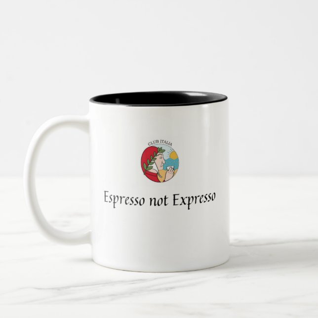 Dante's "Espresso not Expresso" mug (Left)
