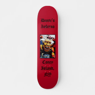 Dante's Inferno (Red) Customized Skateboard