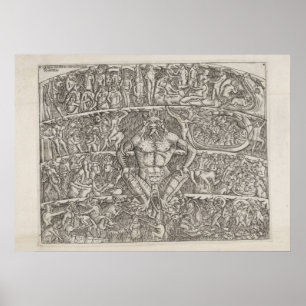 Dantes Inferno von Boccelli Poster