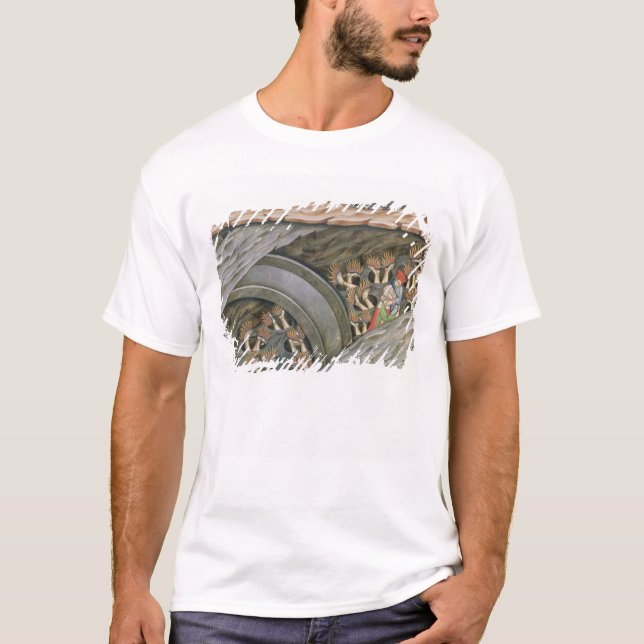 Dante's Inferno with a commentary T-Shirt (Front)