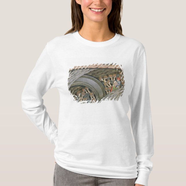 Dante's Inferno with a commentary T-Shirt (Front)