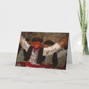 Dantzaritxiti - Basque Dancer Card