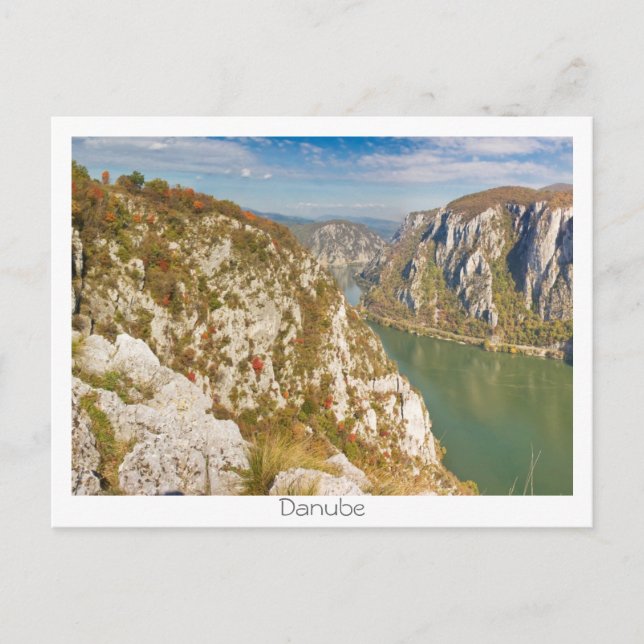 Danube River Postcard (Front)