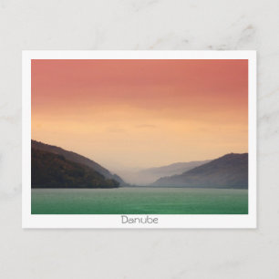 Danube River Postcard