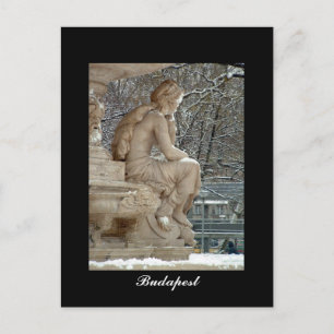 Danubius fountain, Budapest Postcard
