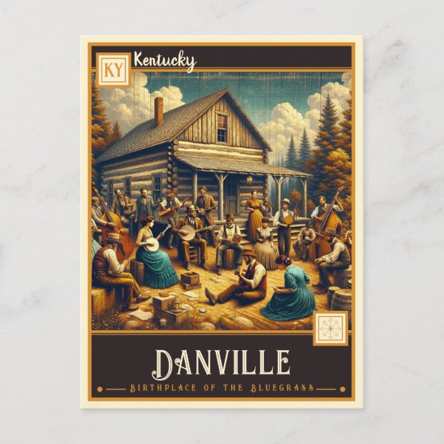 Danville, Kentucky  | Vintage Postcard (Front)