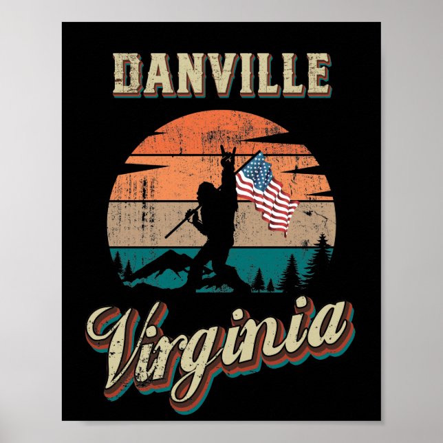 Danville Virginia Poster (Front)