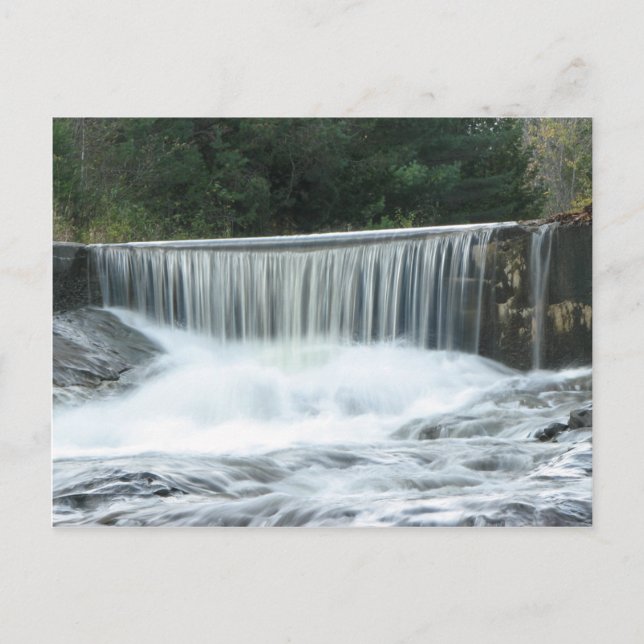 Danville Waterfall Postcard (Front)