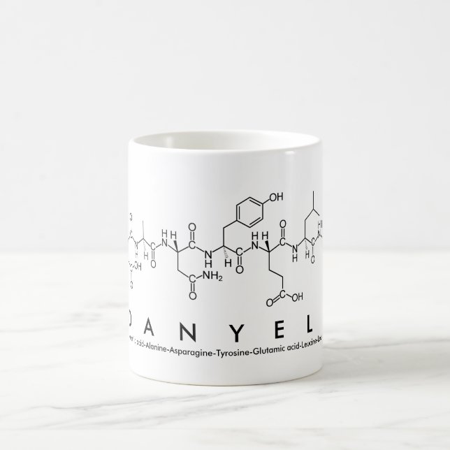 Danyell peptide name mug (Center)