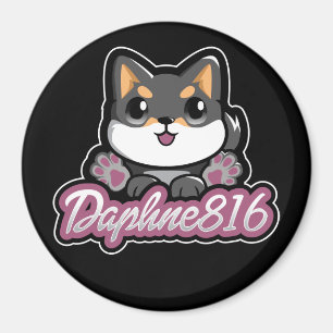 Daphne 816 Magnet - Black