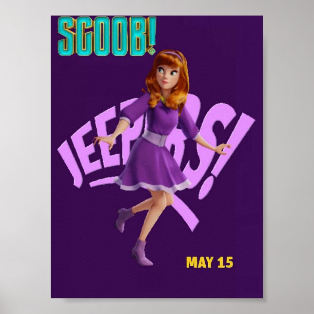 Daphne Blake Scoob ! Titre Poster Jeepers (Devant)