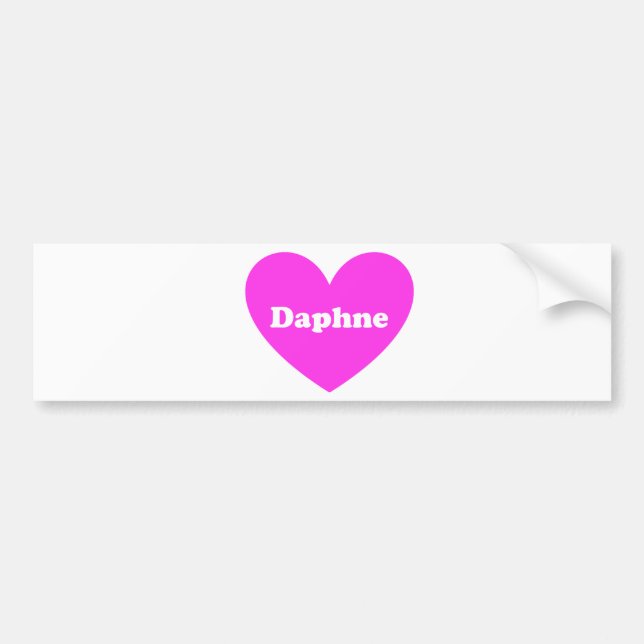 Daphne Bumper Sticker (Front)