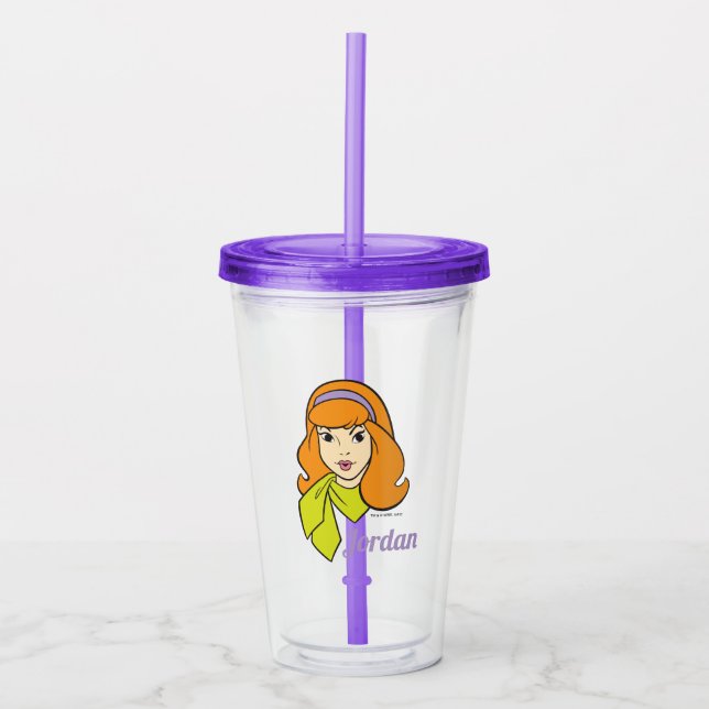 Daphne Close-up Acrylic Tumbler (Front)