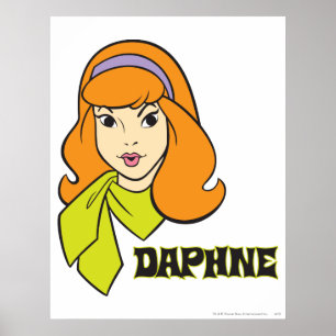 Daphne Name Graphic Poster
