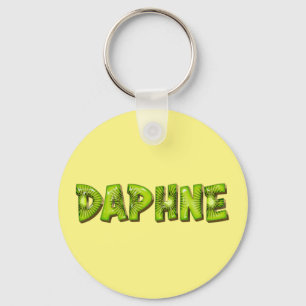 Daphne Name Kiwi Design Key Fans Keychain