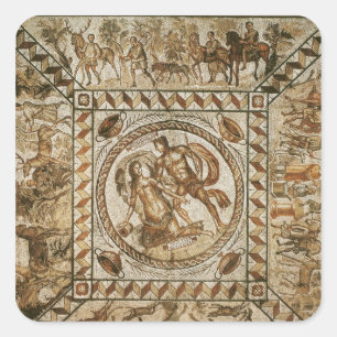 Daphne pursued by Apollo Square Sticker