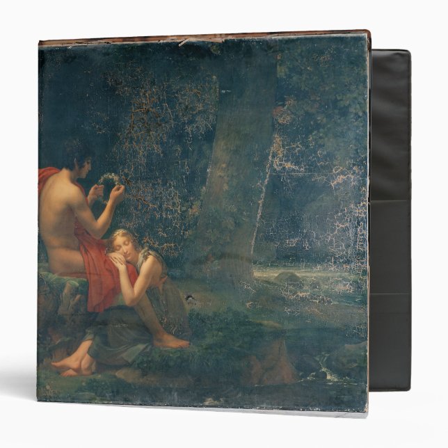 Daphnis and Chloe, 1824-25 Binder (Front/Inside)