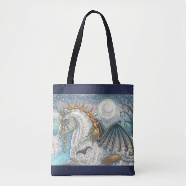 DAPPÉ GOTH UNICORN, HALLOWEEN HORSE SAC FOURRE-TOU (Devant)