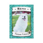 Carte de commerce de chien personnalisée, carte de