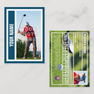 D'appel Carte de commerce de golf personnalisée - Ocean Bl