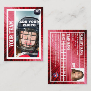 D'appel Carte de commerce du joueur de hockey Souvenir R