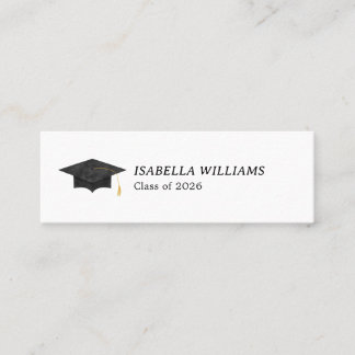 D'appel Carte de Nom de Chapeau de Remise des Diplômes à l