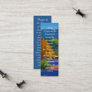 D'appel Carte de prière Mark du livre commémoratif