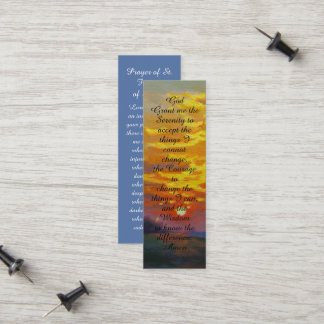 D'appel Carte de prière signet pour le défunt bien-aimé