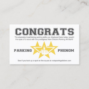 D'appel Carte de scoutisme All-Stars Stars Parking New Orl
