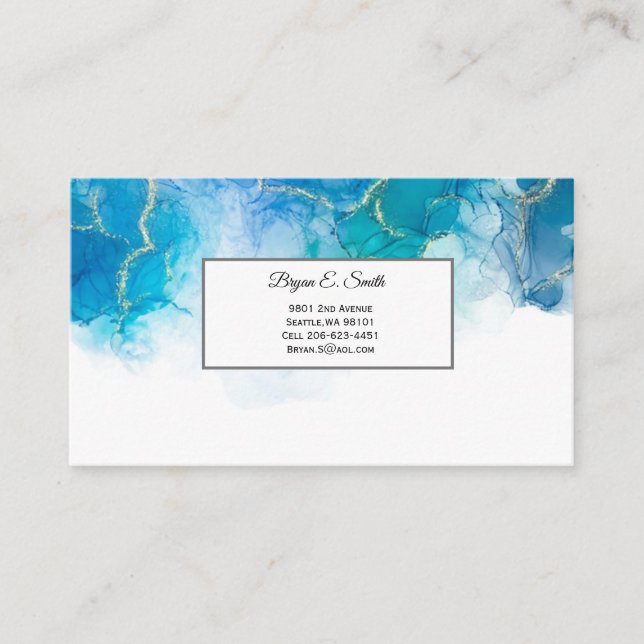 D'appel Carte de visite (Devant)