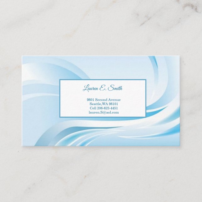 D'appel Carte de visite (Devant)