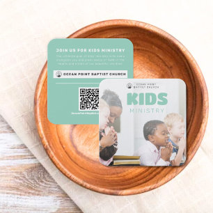 D'appel Carte d'invitation pour le ministère des enfants d