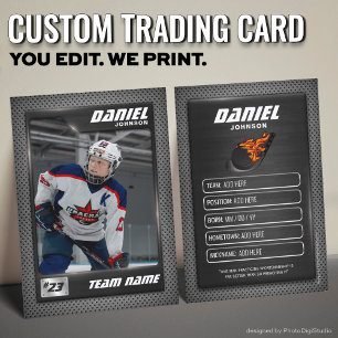 D'appel Carte graphique de hockey sur glace, carte de joue