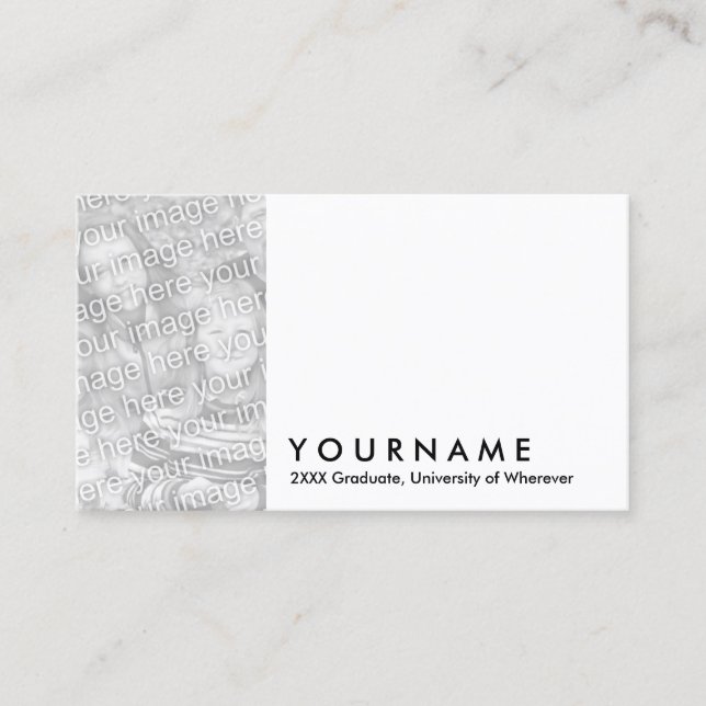 D'appel créer votre propre carte d'étudiant (Devant)