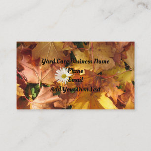 D'appel Daisy En Carte de visite Feuille