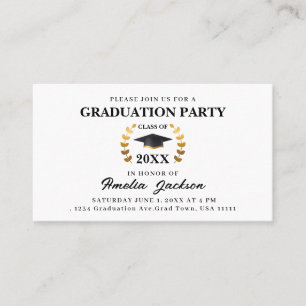 D'appel Graduation Party Classe de 2023 Insérer une carte