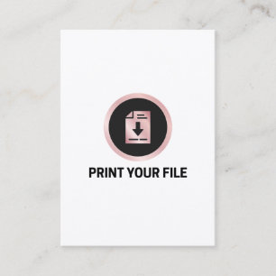 D'appel Imprimez votre fichier Carte de collection 6,35 x